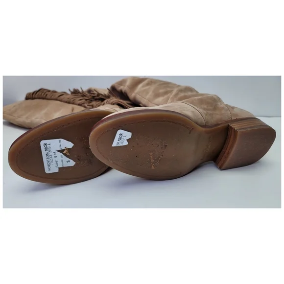 SAN EDELMAN "Josephine " tall boots with tassels size 5M - Picture 7 of 16